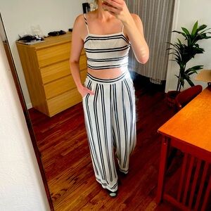 super cute striped set